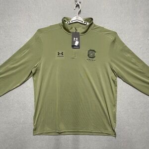 South Carolina Gamecocks Pullover Men XL Army Green Under Armour Freedom 1/4 Zip